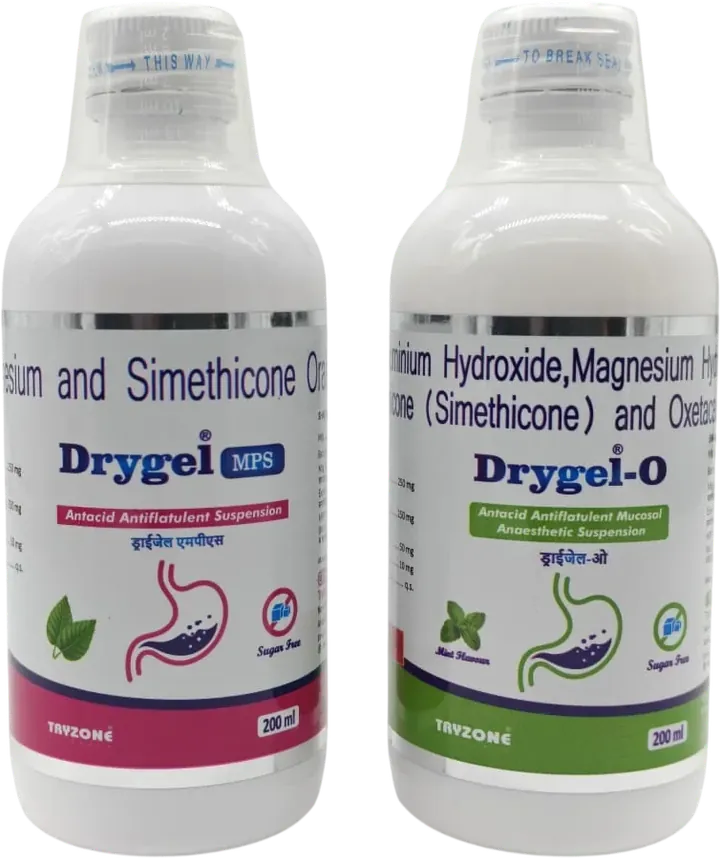 Drygel-MPS Antacid Gel manufactured by Tryzone Life Care