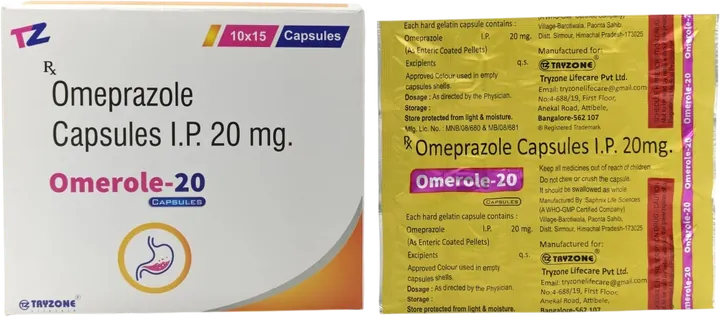 Omerole-20 Capsule manufactured by Tryzone Life Care