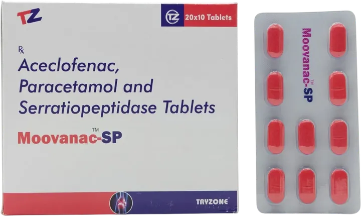 Moovanac-SP Tablet manufactured by Tryzone Life Care