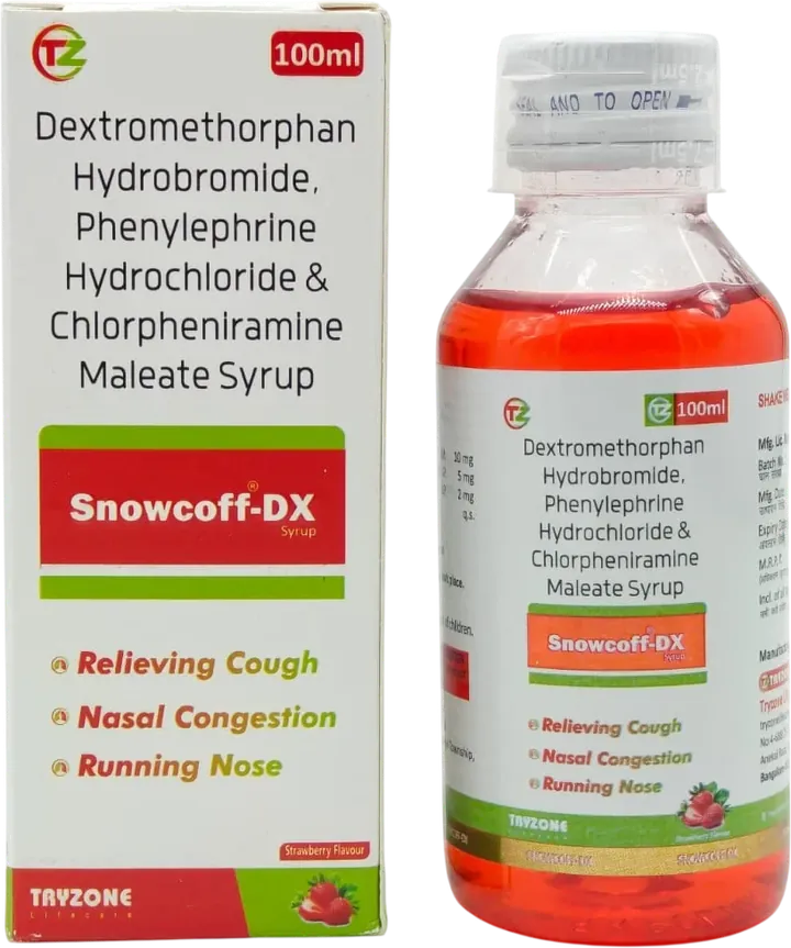 Snowcoff-DX Syrup 100 ml manufactured by Tryzone Life Care