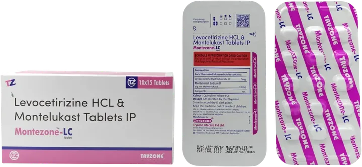 Montezone-LC Tablet manufactured by Tryzone Life Care