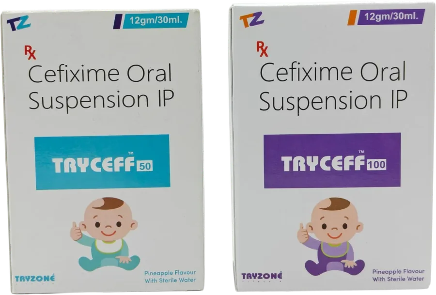 Dry Syrups manufactured by Tryzone Life Care