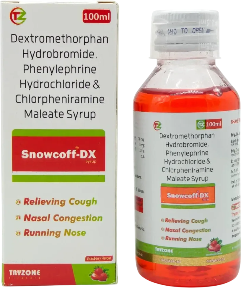 Liquid Syrups manufactured by Tryzone Life Care