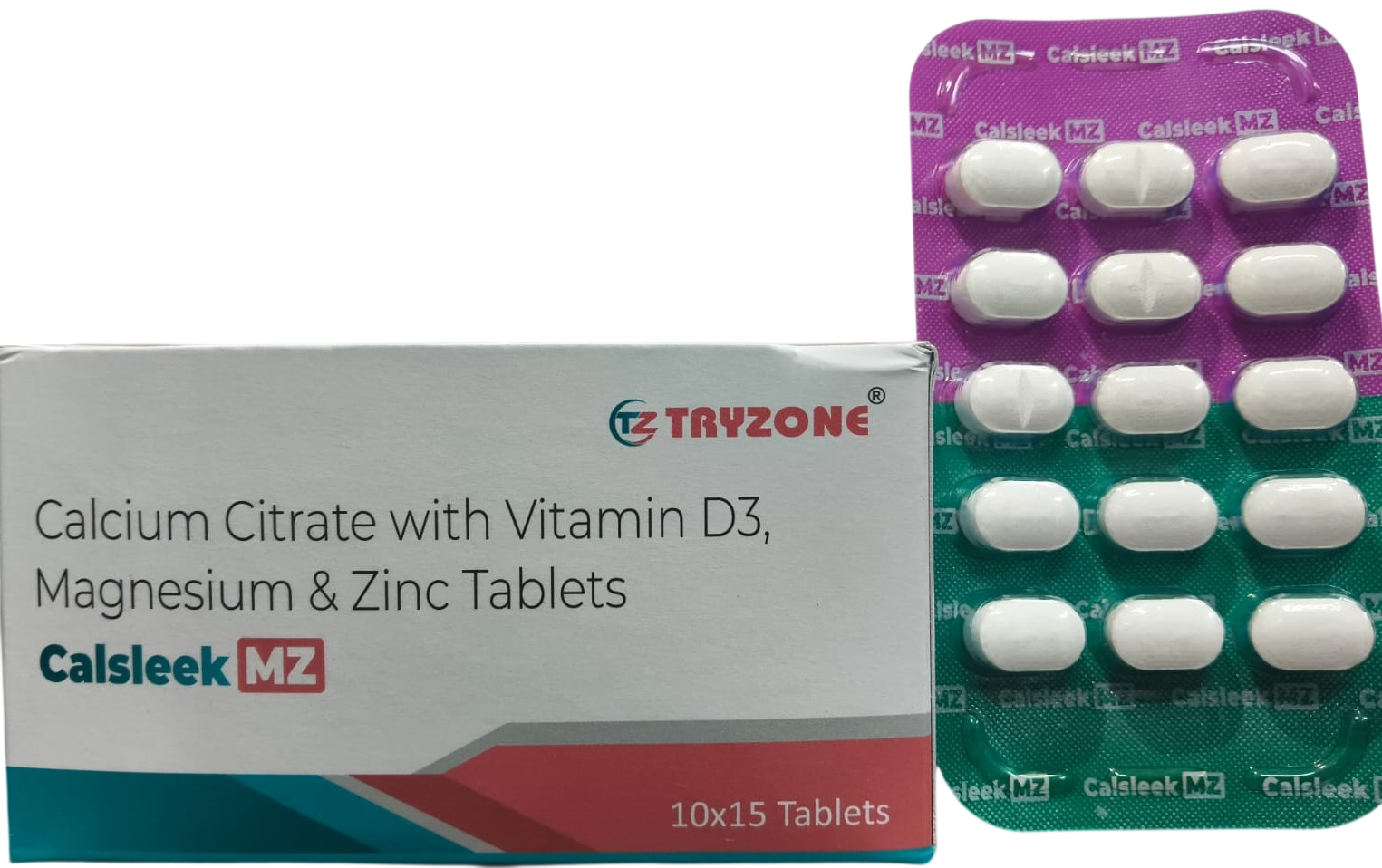 Calsleek MZ Tablet manufactured by Tryzone Life Care