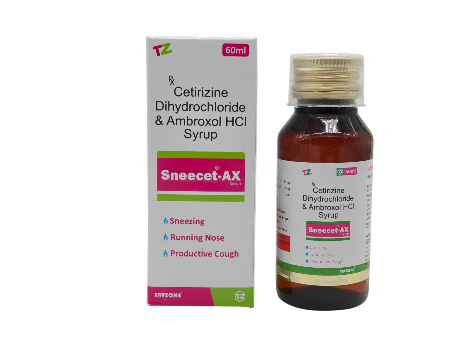 Sneecet-AX Syrup manufactured by Tryzone Lifecare